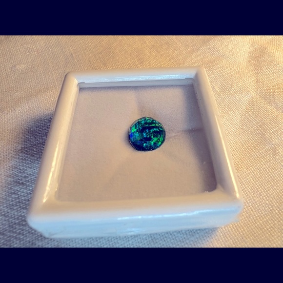 Ethiopian triplet hydrophane Opal Round - Loose gemstone - Picture 5 of 6